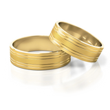 Roumee Trauringe in Gelbgold