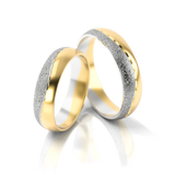 Roumee Trauringe in Gelbgold & Weißgold