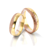 Roumee Trauringe in Gelbgold & Rotgold