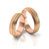 Roumee Trauringe in Rotgold & Gelbgold