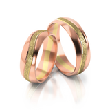 Roumee Trauringe in Rotgold & Gelbgold