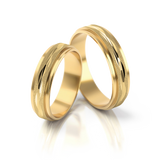 Roumee Trauringe in Gelbgold