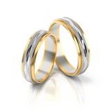 Roumee Trauringe in Gelbgold & Weißgold