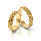 Roumee Trauringe in Gelbgold