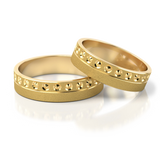 Roumee Trauringe in Gelbgold