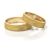 Roumee Trauringe in Gelbgold