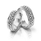 Roumee Trauringe in Weißgold