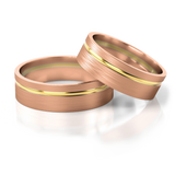 Roumee Trauringe in Rotgold & Gelbgold