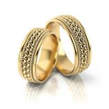 Roumee Trauringe "Genoa Glamour" in Gelbgold