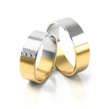 Roumee Trauringe in Weißgold & Gelbgold