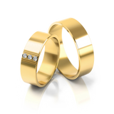 Roumee Trauringe in Gelbgold