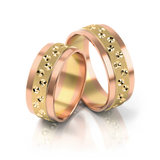 Roumee Trauringe in Rotgold & Gelbgold