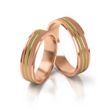 Roumee Trauringe in Rotgold & Gelbgold