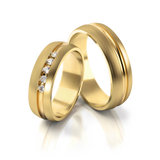 Roumee Trauringe in Gelbgold