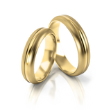 Roumee Trauringe in Gelbgold