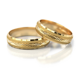 Roumee Trauringe in Gelbgold
