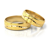 Roumee Trauringe in Gelbgold