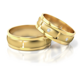 Roumee Trauringe in Gelbgold