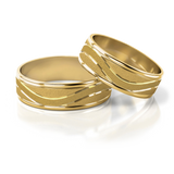 Roumee Trauringe in Gelbgold