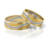 Roumee Trauringe in Gelbgold & Weißgold