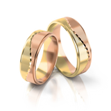 Roumee Trauringe in Rotgold & Gelbgold