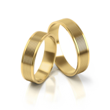 Roumee Trauringe "Sixfold Unity" in Gelbgold