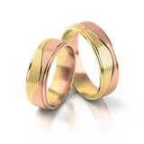 Roumee Trauringe in Rotgold & Gelbgold