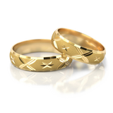 Roumee Trauringe in Gelbgold