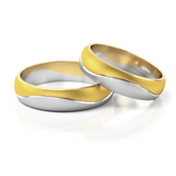 Roumee Trauringe in Gelbgold & Weißgold