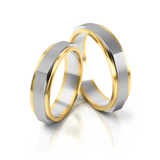 Roumee Trauringe in Gelbgold & Weißgold
