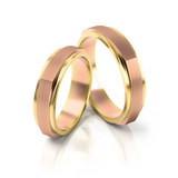 Roumee Trauringe in Gelbgold & Rotgold
