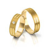 Roumee Trauringe in Gelbgold