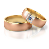 Roumee Trauringe in Rotgold & Gelbgold