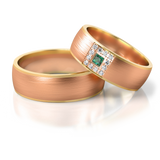 Roumee Trauringe in Rotgold & Gelbgold