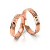 Roumee Trauringe in Roségold