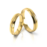 Roumee Trauringe in Gelbgold