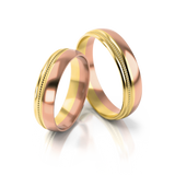 Roumee Trauringe in Rotgold & Gelbgold