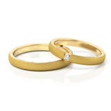 Roumee Trauringe Spannring in Gelbgold