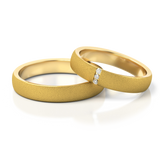 Roumee Trauringe in Gelbgold
