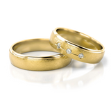 Roumee Trauringe in Gelbgold