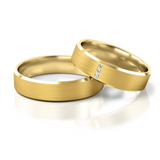 Roumee Trauringe in Gelbgold