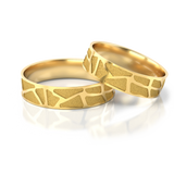 Roumee Trauringe "Safari Soulmates" in Gelbgold