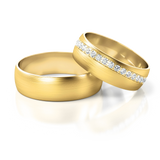 Roumee Trauringe in Gelbgold
