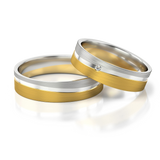 Roumee Trauringe in Weißgold & Gelbgold
