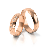 Roumee Trauringe in Rotgold