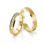 Roumee Trauringe in Gelbgold