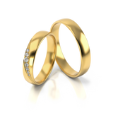 Roumee Trauringe in Gelbgold