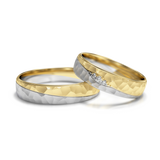 Roumee Trauringe in Gelbgold & Weißgold