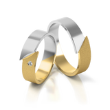 Roumee Trauringe in Weißgold & Gelbgold