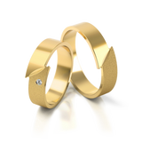 Roumee Trauringe in Gelbgold